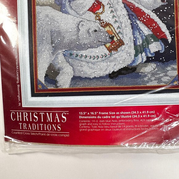 Cross Stitch Designs for the Needle Polar Santa New Sealed - Picture 3 of 5